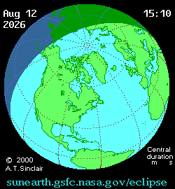 Zonsverduistering 12 augustus 2026